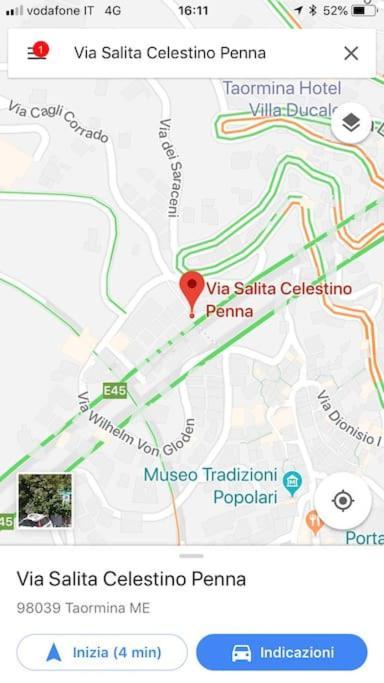 Taormina Casa Sarina Apartment ภายนอก รูปภาพ